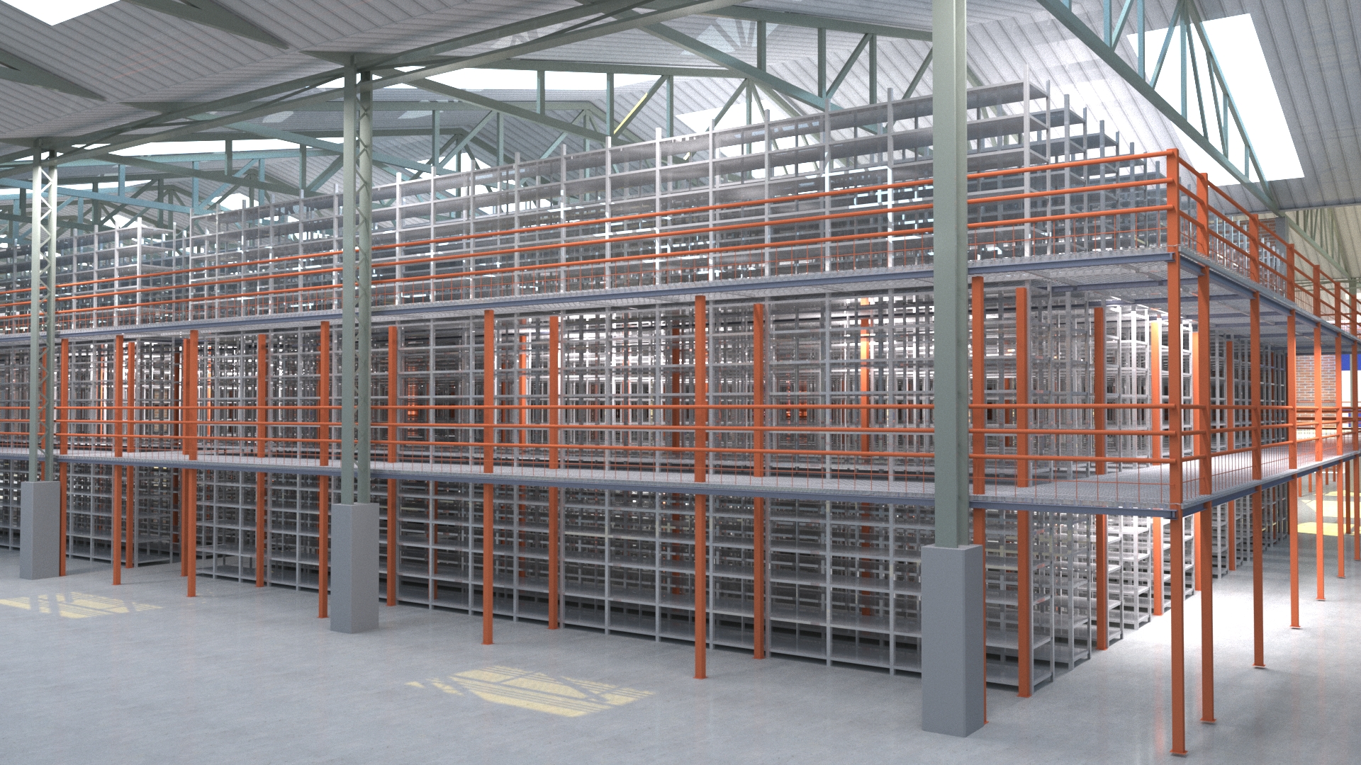 foto de estanteria de bodega